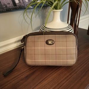 Burberry Vintage Wristlet Clutch Bag